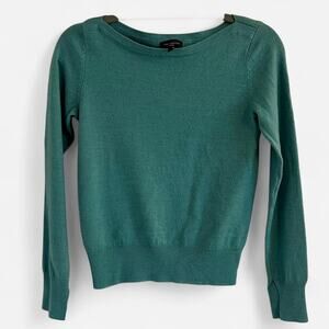 THE LIMITED Merino Wool Blend Boatneck Sweater